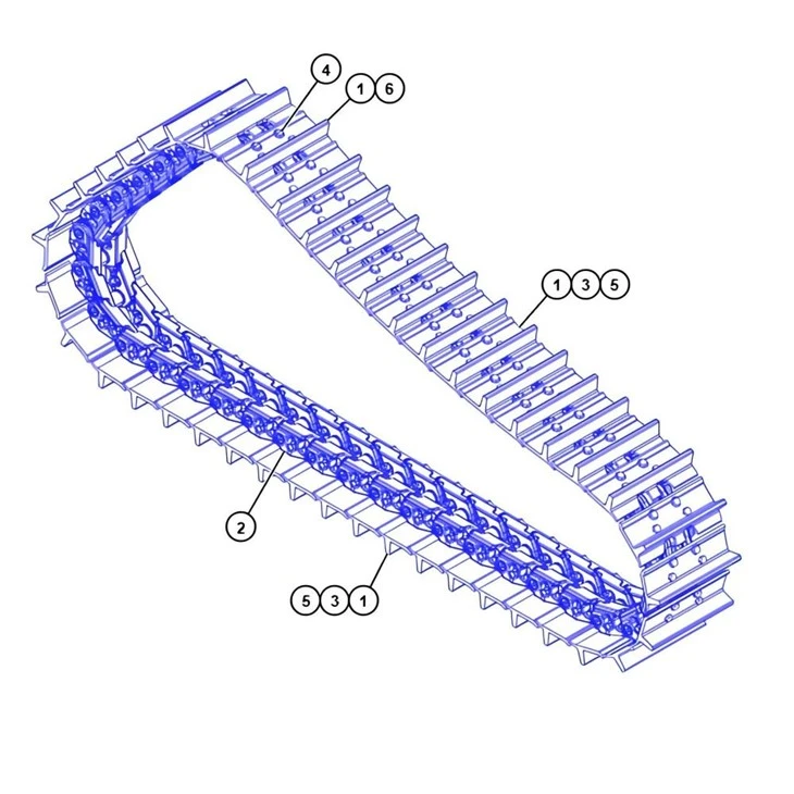 Cat on track link 509-9144 Of Cat D9