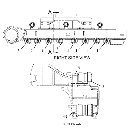 Track Roller Caterpillar 390D 1855065