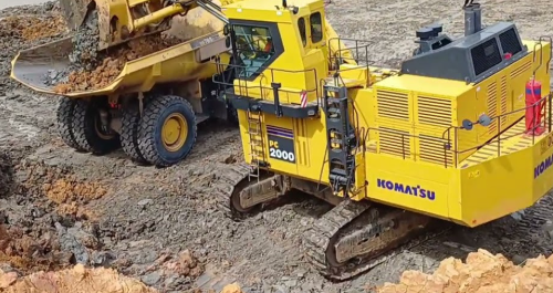 Komatsu PC20000-8 excavator Komatsu PC20000-8 excavator